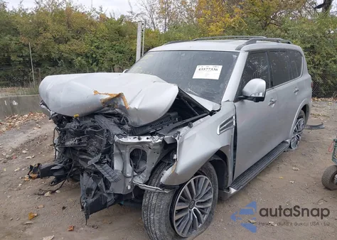 2022 Nissan Armada Sl 4Wd from USA, damaged, VIN JN8AY2BD8N9677507